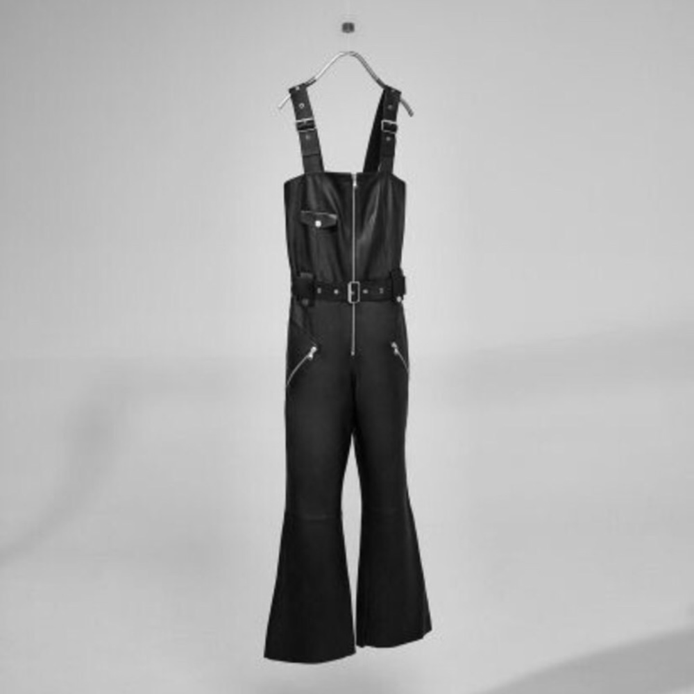 Leather jumpsuit