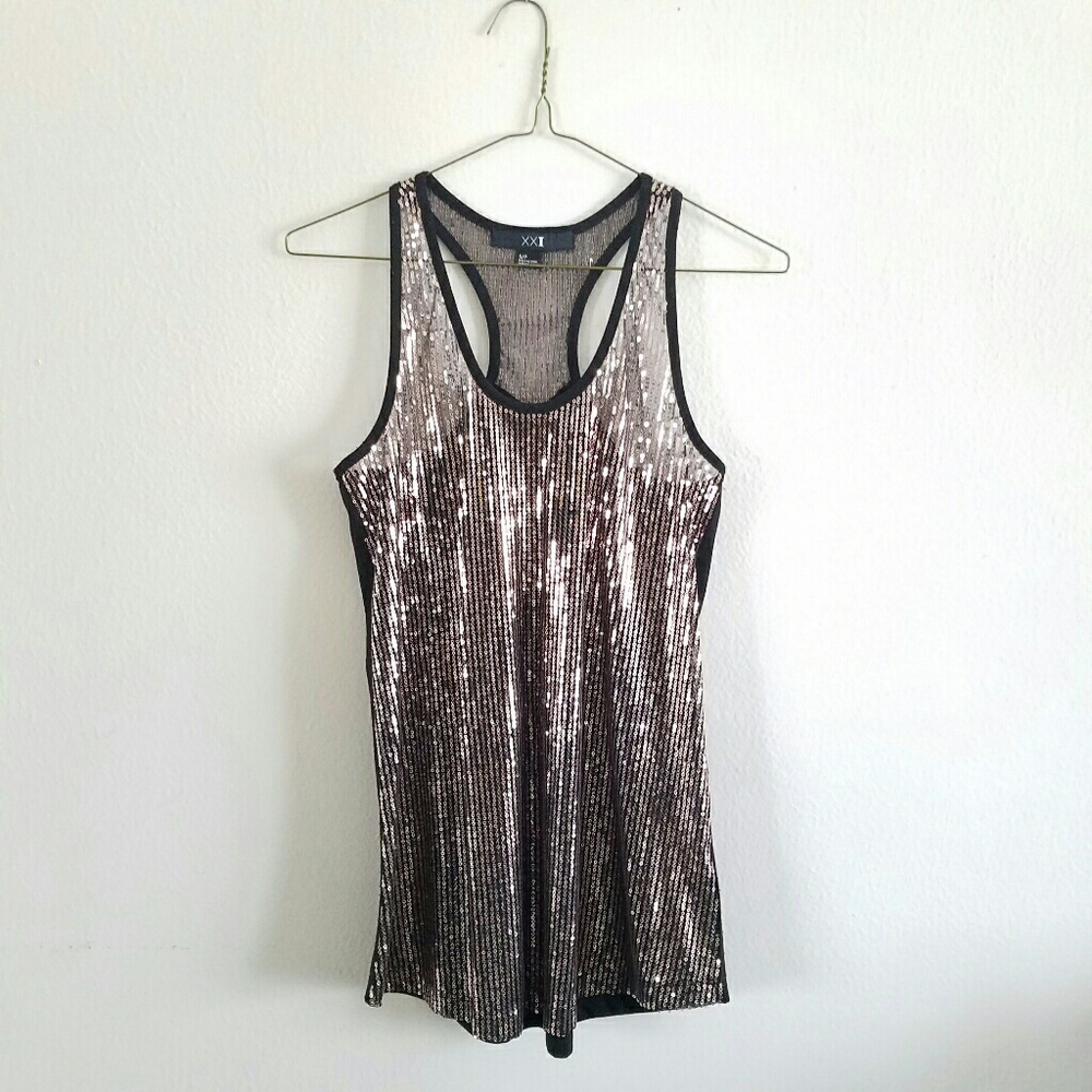 Sequin top