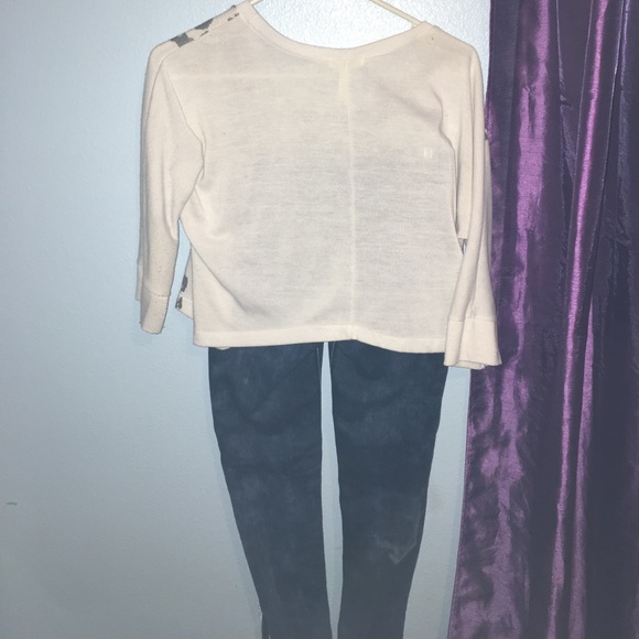Zebra Crop long sleeve & Skinny jeans set - Picture 4 of 5