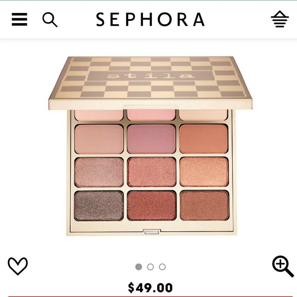 Stila Matte 'N Metal Eye Shadow Palette NIB