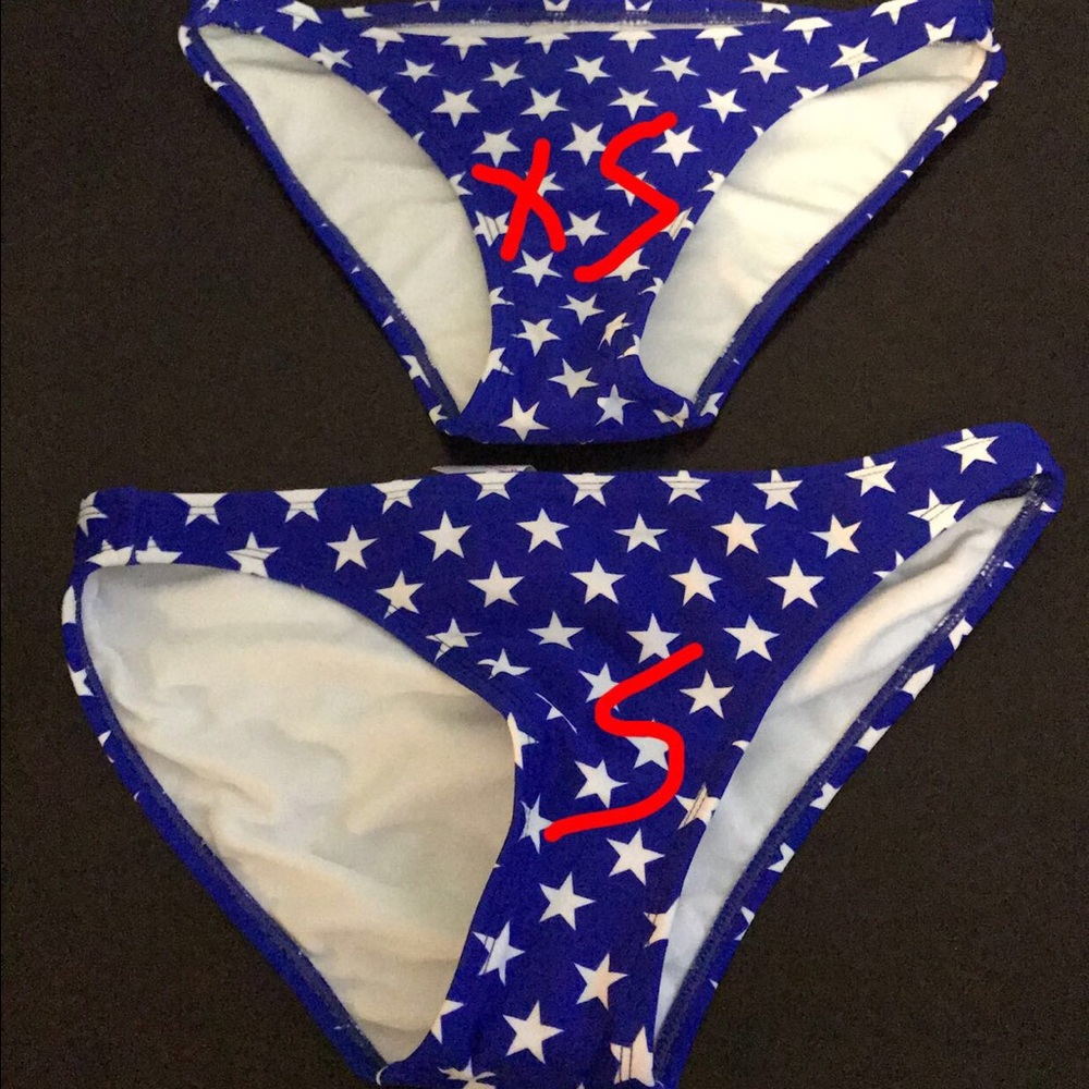 SALE NWT 4th of July USA Strappy Bikini - Picture 4 of 6