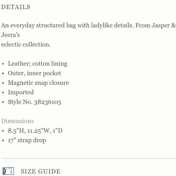 New Anthropologie Peyson Shoulder Bag, Brown, - Picture 3 of 8