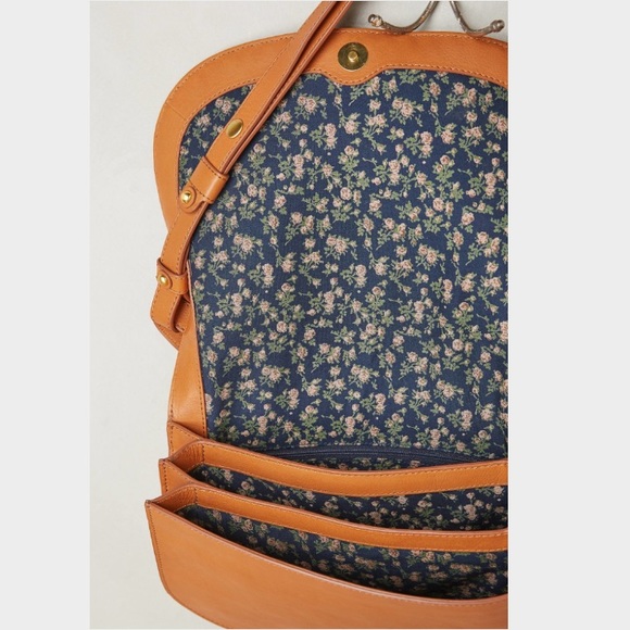 New Anthropologie Peyson Shoulder Bag, Brown, - Picture 8 of 8