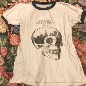 "I'll Sleep When I'm Dead" Ringer Tee