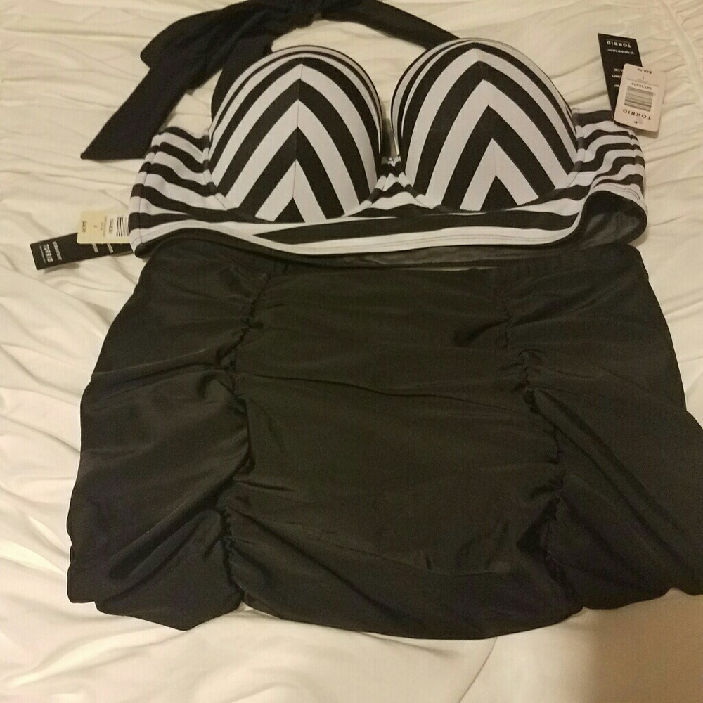 Torrid swim top and bottom