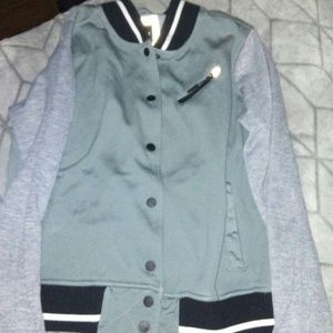 NWOT Hurley varsity jacket