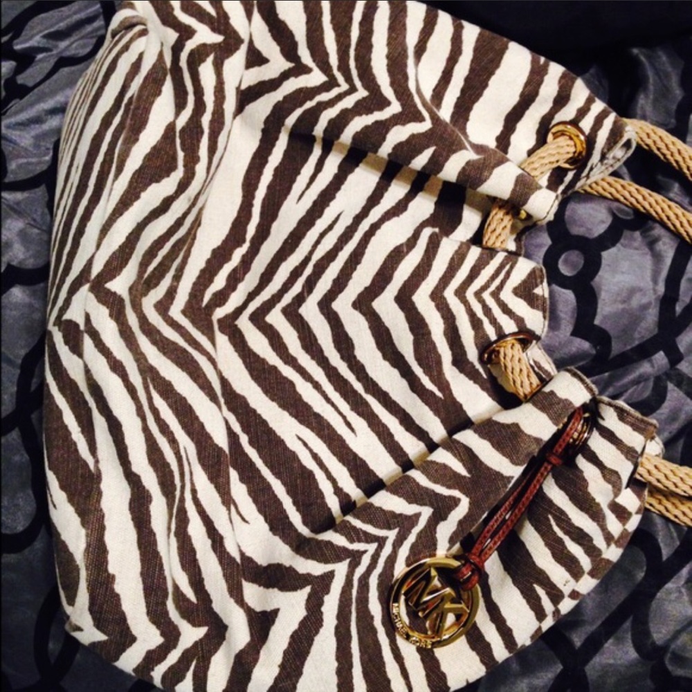 AUTHENTIC Michael Kors Zebra handbag