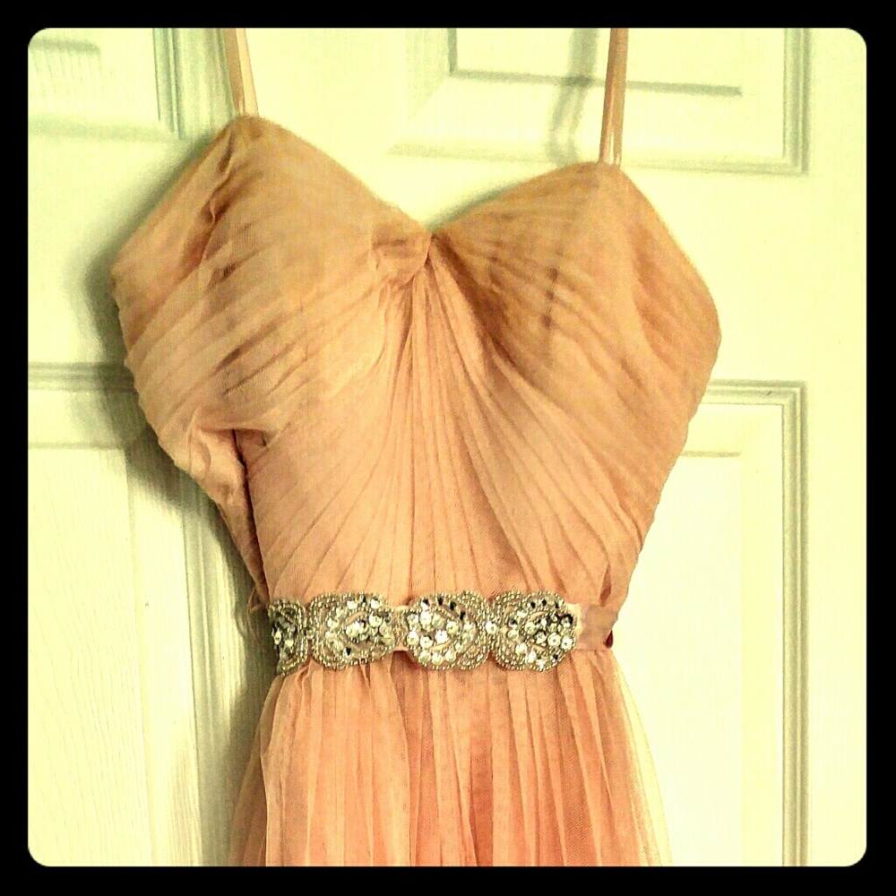 Formal maxi length dress