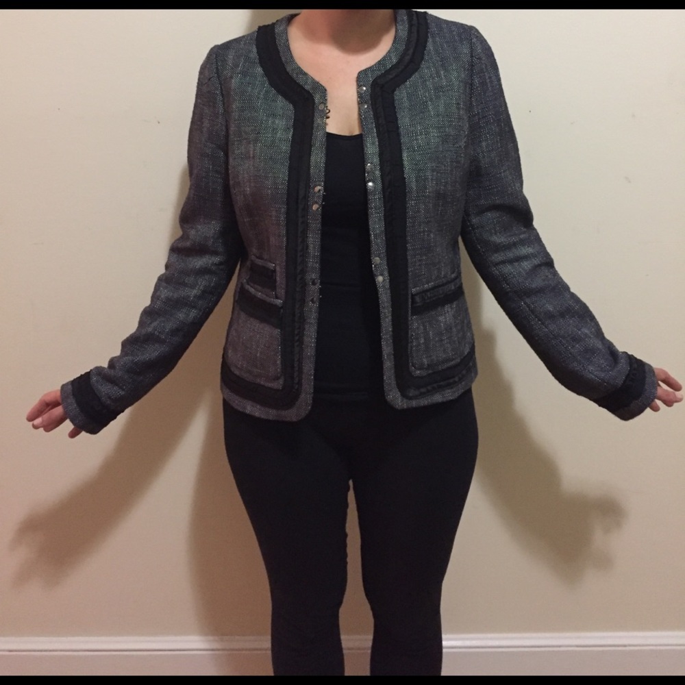 Banana Republic textured Coco jacket