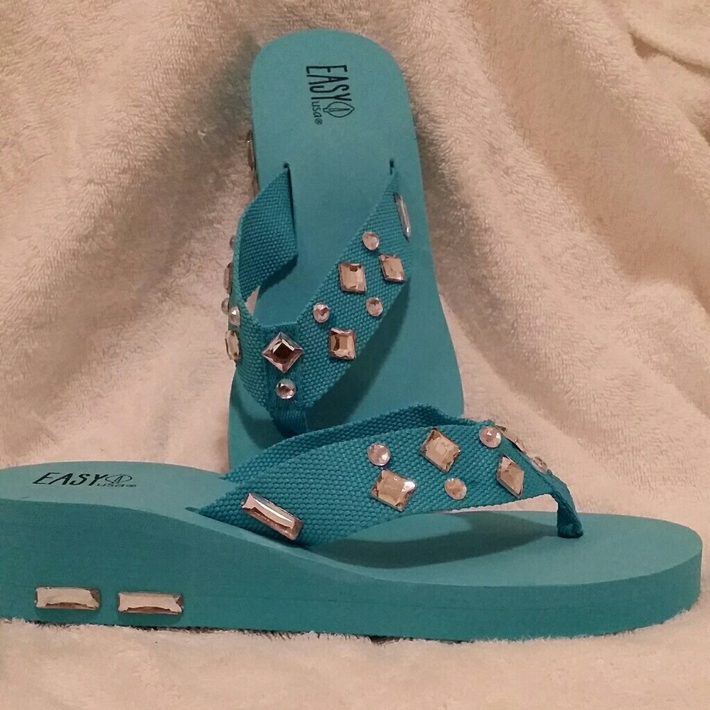 Custom Detailed Flip Flops