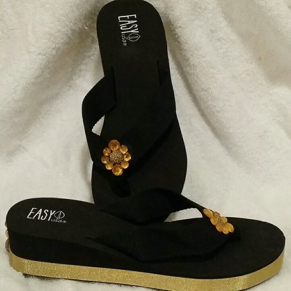 Custom Detailed Flip Flops