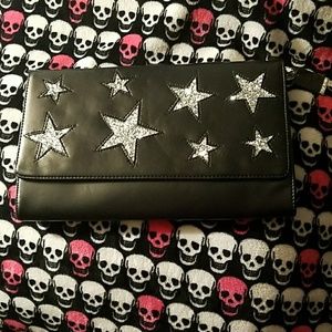 Torrid Oversized Sparkly Star Clutch NWT