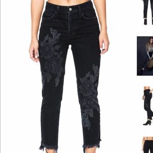 Carmar Denim BF cut fringed jeans