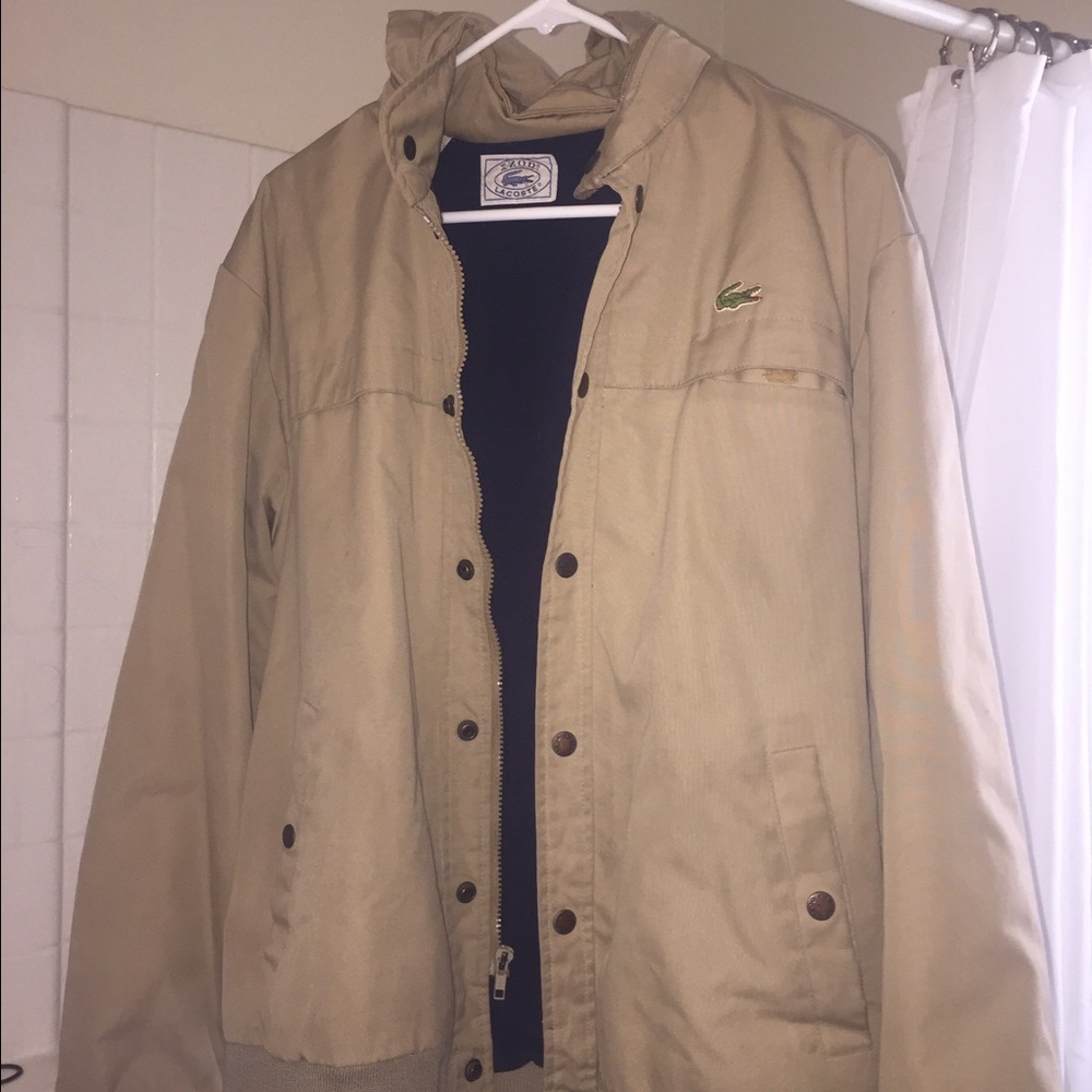 Lacoste men jacket like new