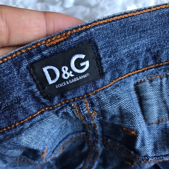 Authentic Dolce & Gabbana adjustable denim skirt - Picture 4 of 7