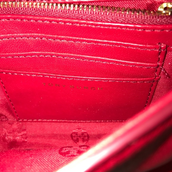 Tory Burch Mini Fleming Flap Kir Royale Purse - Picture 4 of 8