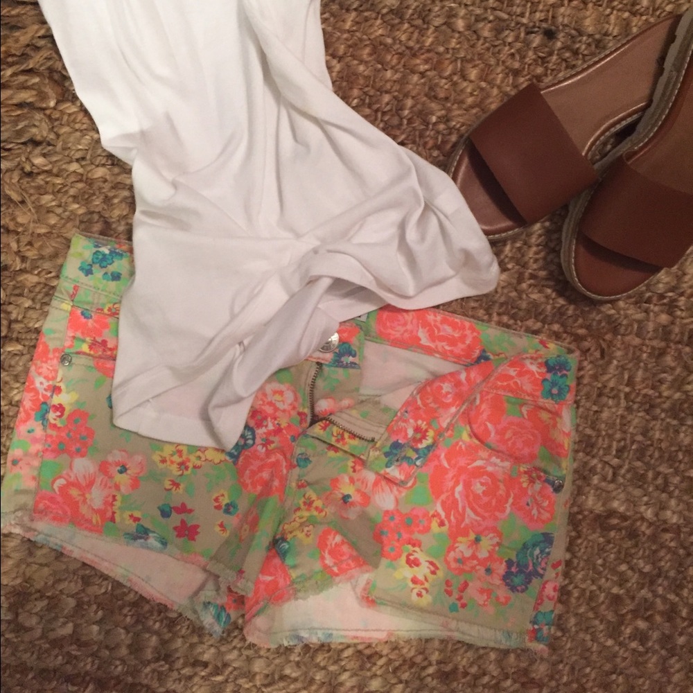 Floral Shorts