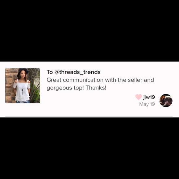 🌸🆕Tassels & Eyelet Blouse - Picture 5 of 5