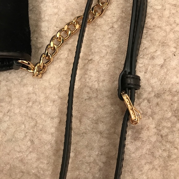 💕NWT Chic Michael Kors black calfhair crossbody - Picture 7 of 8