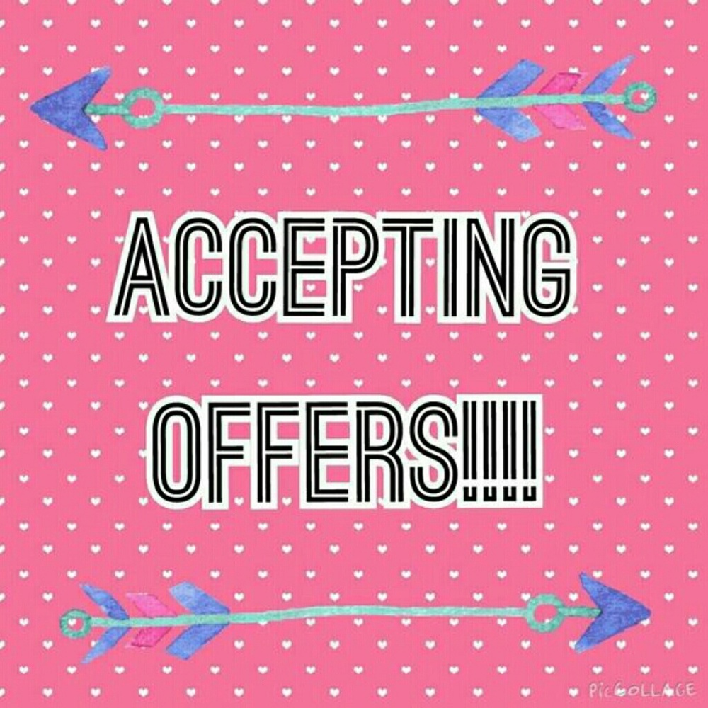 Accepting offers! Everything's got to go.