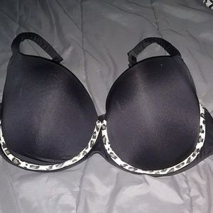 Pish up bra with leopard trim