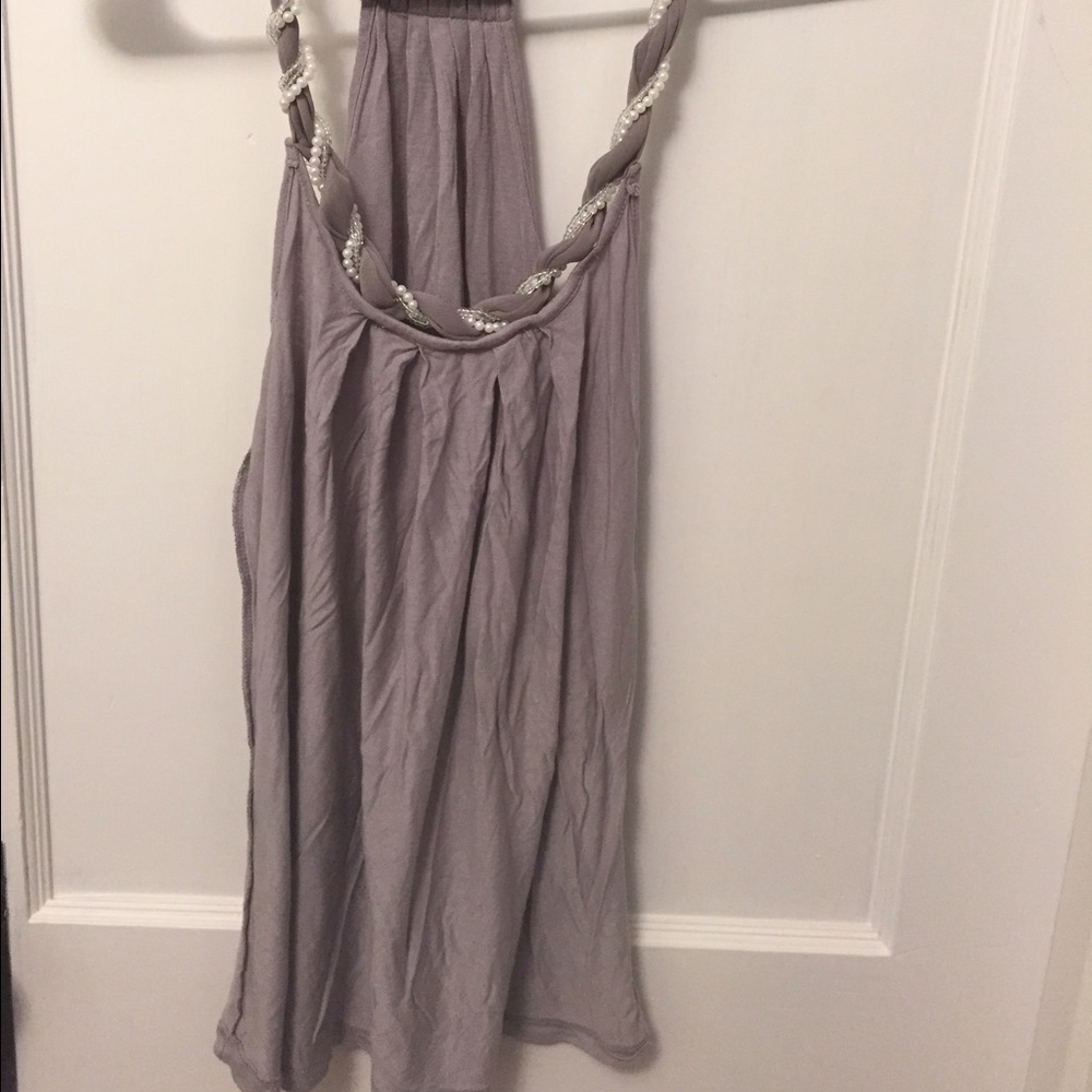 Flowy & fun braided tank.