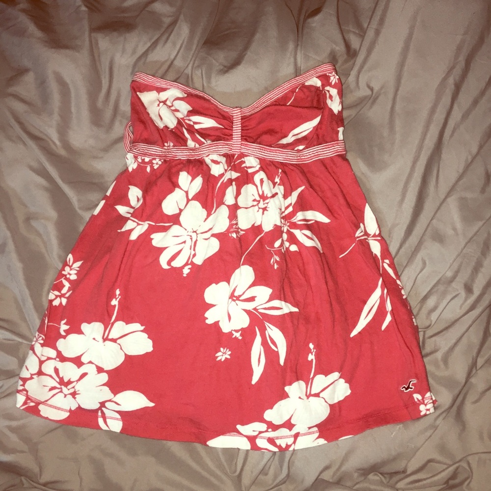 4️⃣ for $15 *️⃣Hollister strapless tank top L