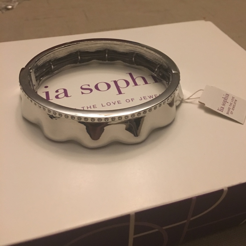 Lia Sophia silver bracelet