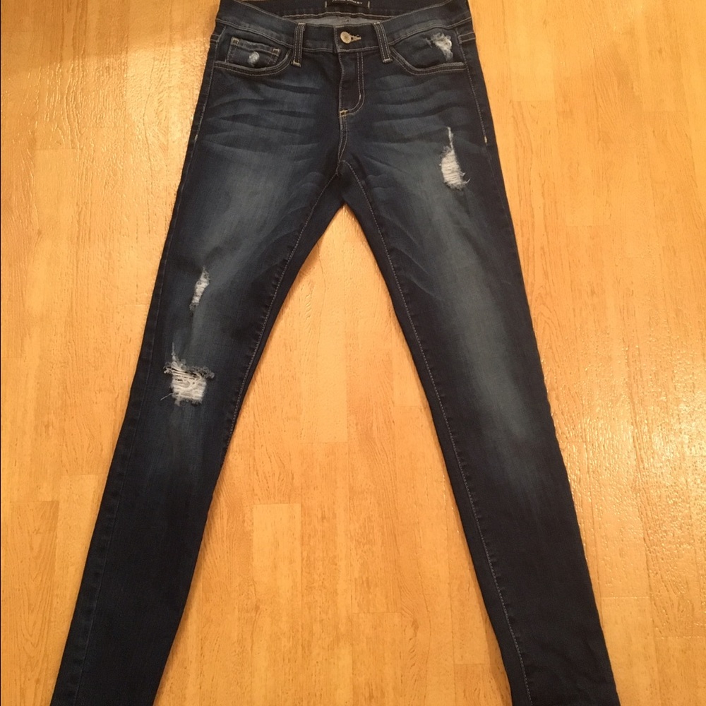 Flying monkey skinny jeans!