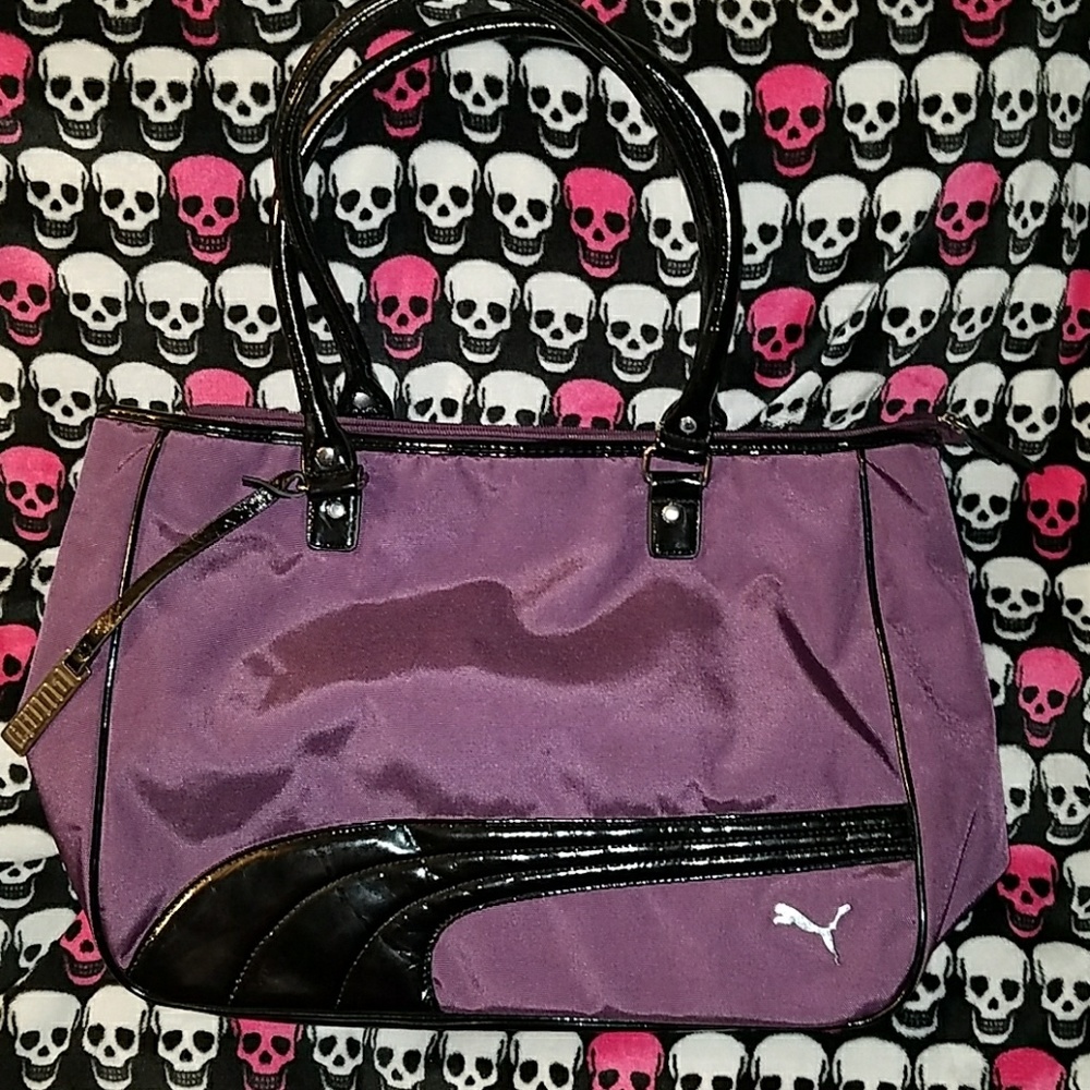 Purple Puma Handbag