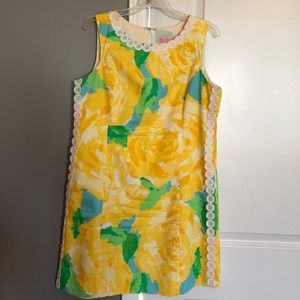 Lilly Pulitzer Yellow First Impressions Shift (14)