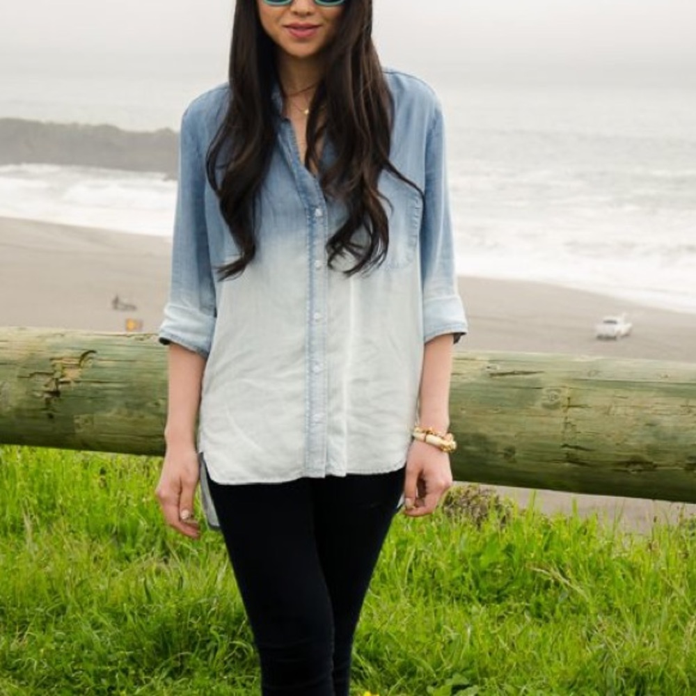 Ombré Chambray Shirt