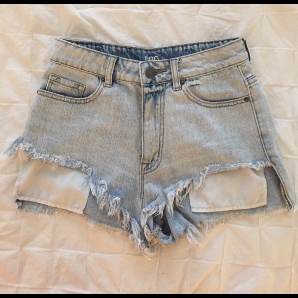 High Waisted Jean Shorts