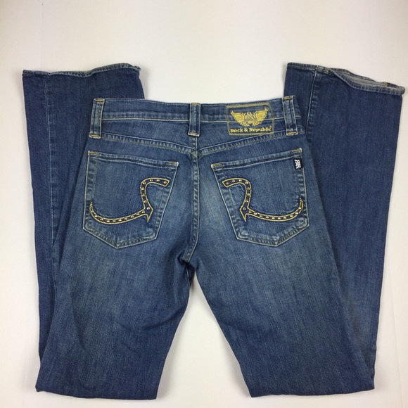 Rock & Republic Henlee Bootcut Jeans Size 28 - Picture 3 of 8