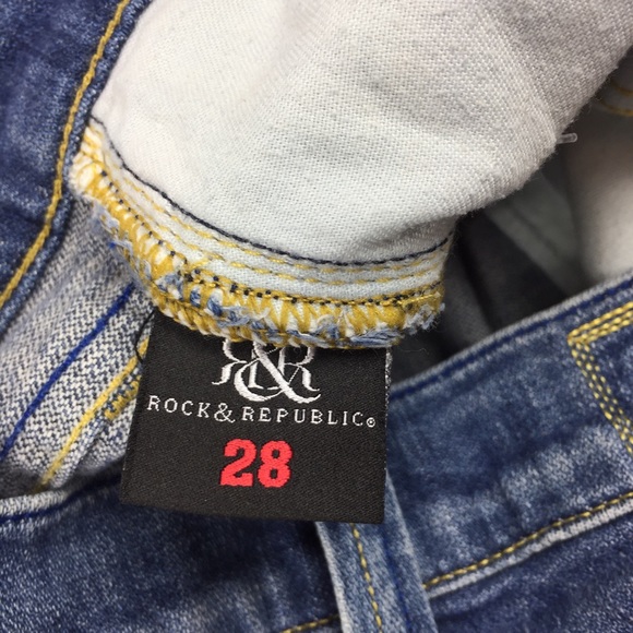 Rock & Republic Henlee Bootcut Jeans Size 28 - Picture 8 of 8