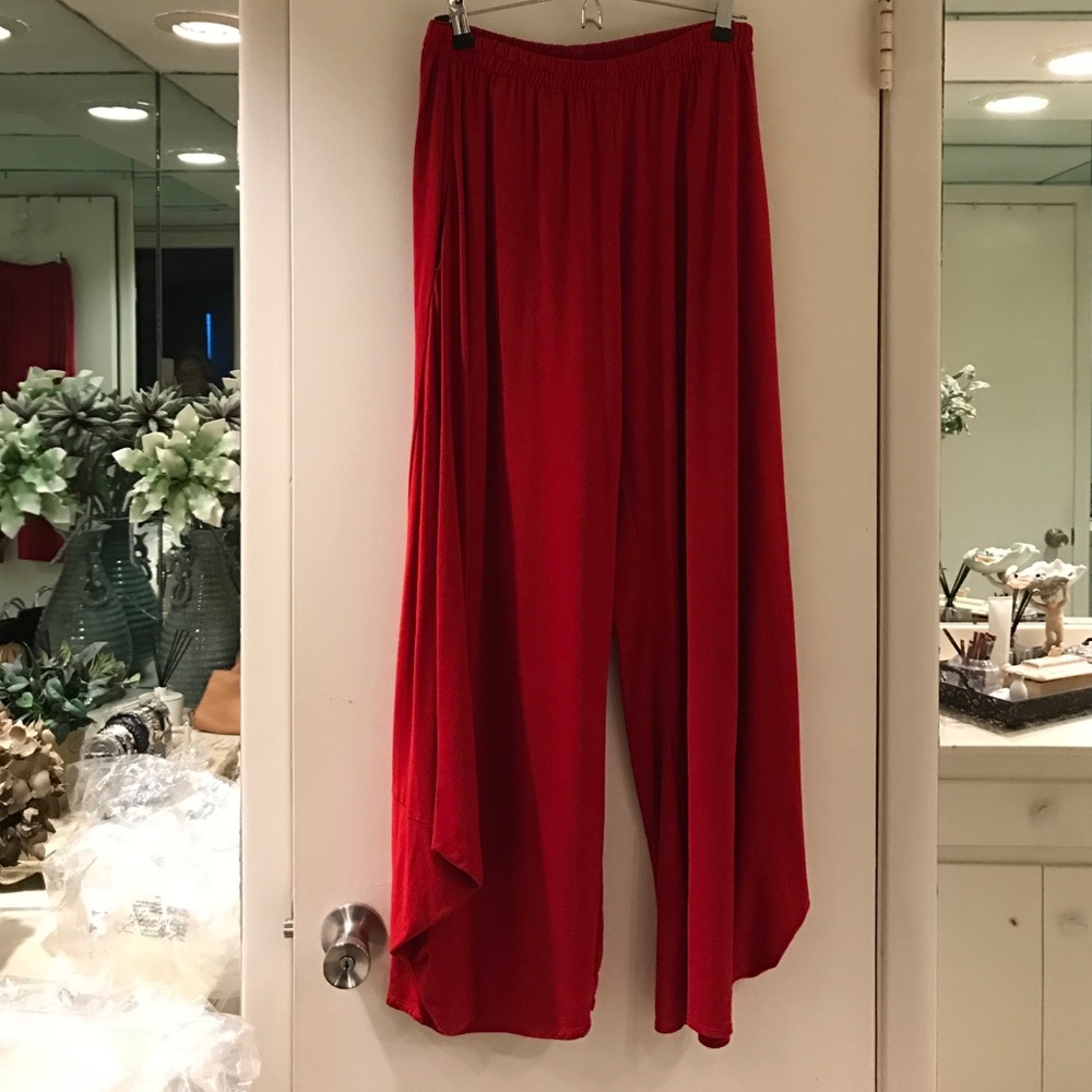 KEDEEM SASSON RED PANTS