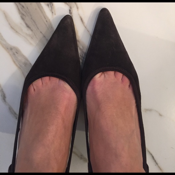 Satin and Suede Special Occassion Heels - Picture 1 of 8