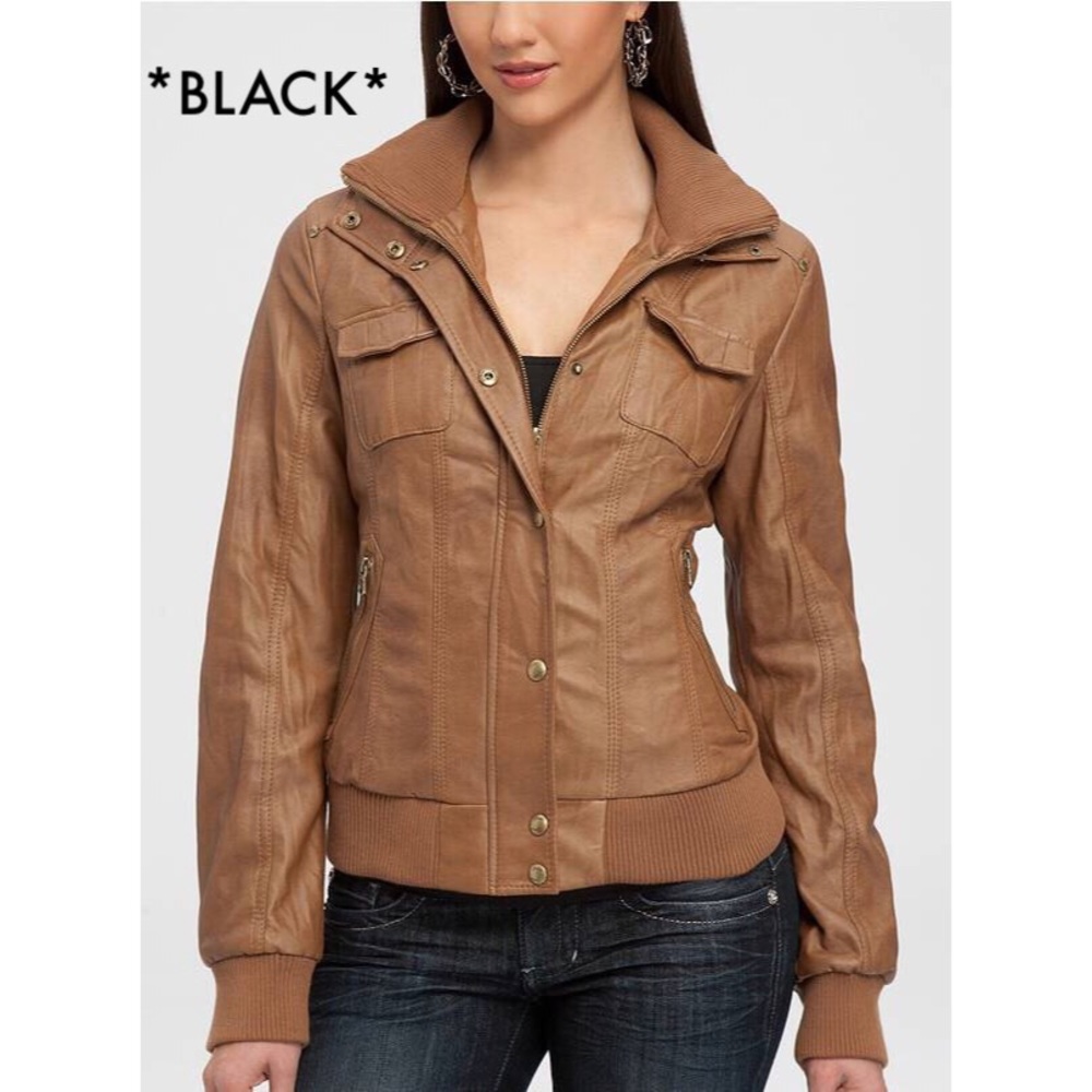Guess Faux LeatherJacket