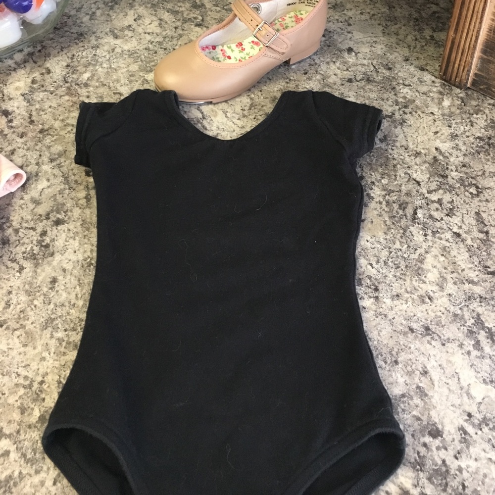 Black Capezio leotard