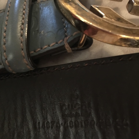 Authentic Gucci leather belts - Picture 3 of 7