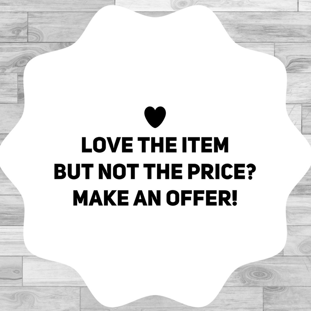 ♥️ Available to Offers