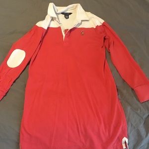 Polo dress 3/4 sleeve  S