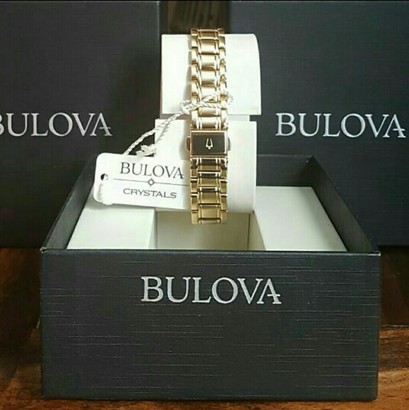 Sale,brand new BULOVA Crystal gold watch main image 5
