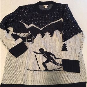 J crew Ski sweater