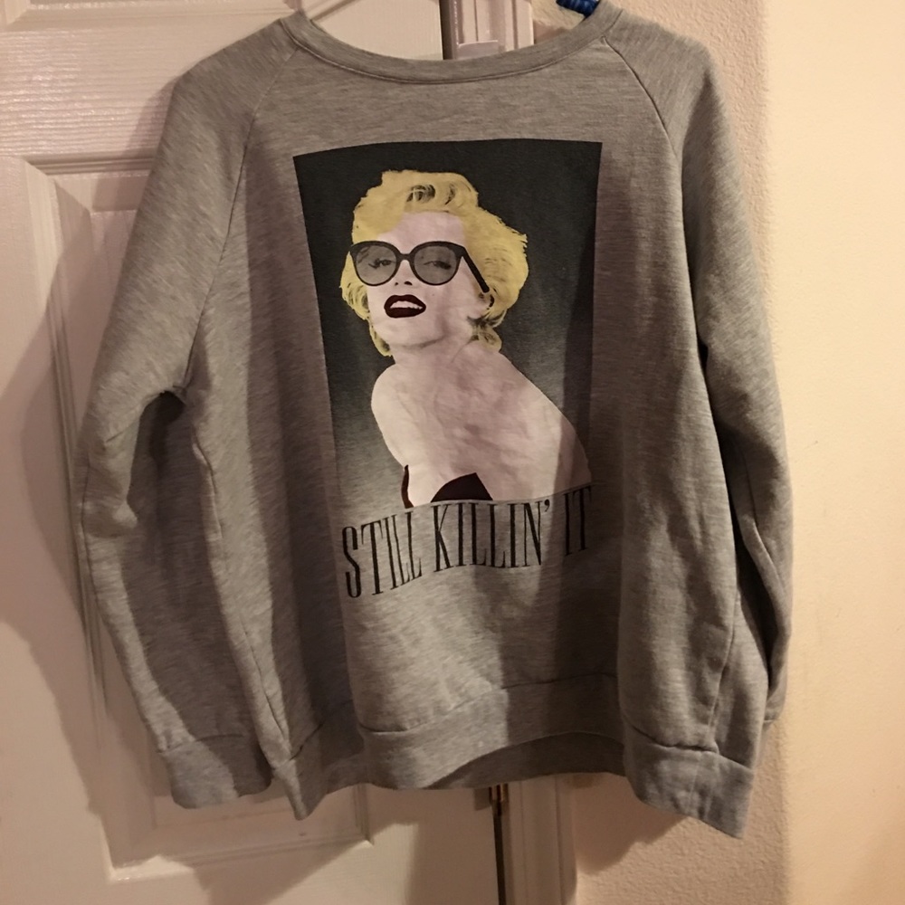 Marilyn Monroe crew neck