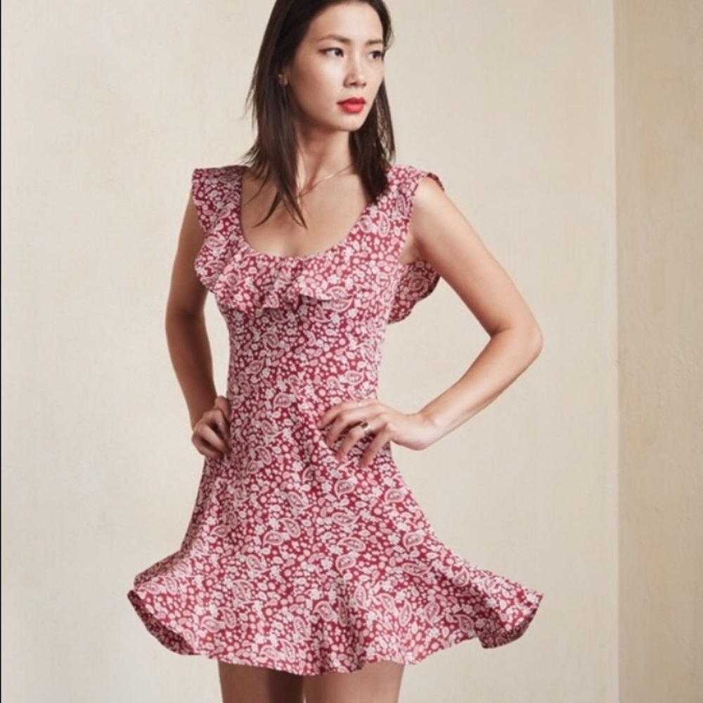 NWT Reformation Perla Dress Size 4