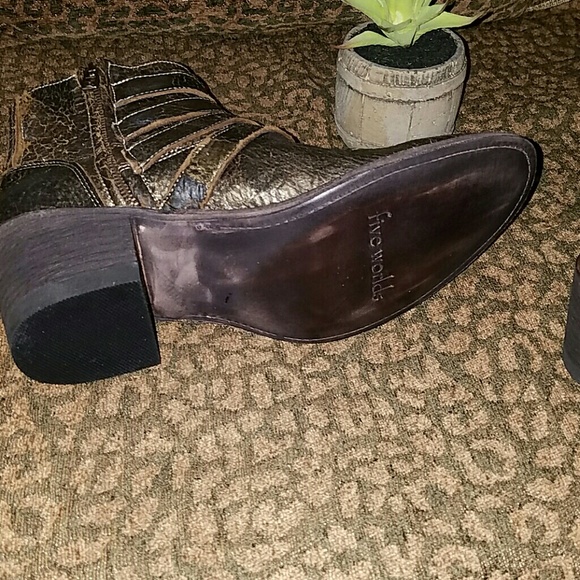 Five Worlds by Cordani Sancho Bootie in Bronze - Picture 7 of 7