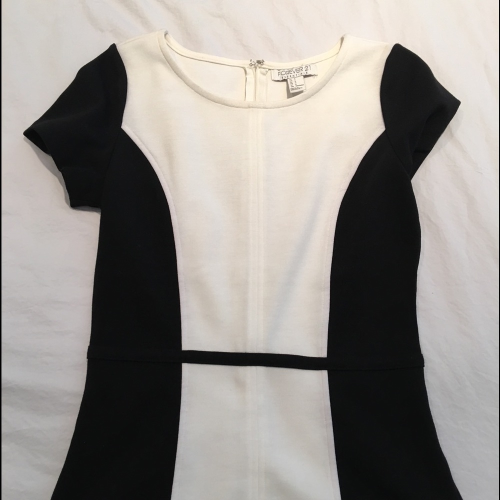 Black white blouse