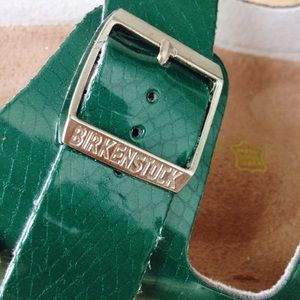 Birkenstock Shoes - 🆕 Milano Shiny Snake Green Birkenstocks Birkenstock Shoes - 🆕 Milano Shiny Snake Green Birkenstocks