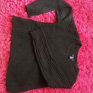 Black Cable Knit GAP Sweater